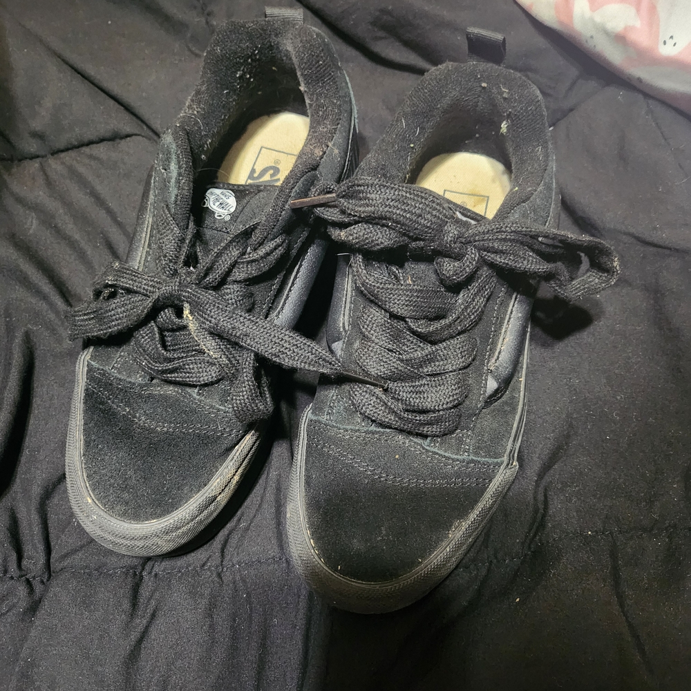 Vans Black Platform Women's Shoes